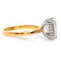 GIA 2.71 M VS2  Round Diamond  Solitaire Engagement Ring