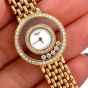 Chopard Happy Diamonds 18K Yellow Gold Ref# 4119 Quartz Ladies Watch