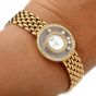 Chopard Happy Diamonds 18K Yellow Gold Ref# 4119 Quartz Ladies Watch
