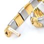 Bvlgari Parentesi 18K Gold Stainless Steel Link Bracelet-Dover Jewelry