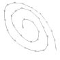 Cartier Love  Screws18K White Gold 46" Long Chain Necklace-Dover Jewelry