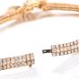 Estate 122.58ctw Diamond Scarf Knot 18K Statement Necklace-Dover Jewelry
