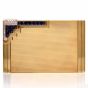 Vintage 14K Yellow Gold Diamond Sapphire Compact Box 115. grams