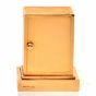 CARTIER Vintage 14K Gold Miniature Traveling Clock