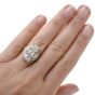 GIA Antique Old European Cut 3.40ct Diamond Platinum Ring l Antique Jewelry l Dover Jewelry 