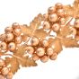 Vintage Buccellati 1960s 18K Gold Grape Leaf Link Statement Bracelet|Dover Jewelry|