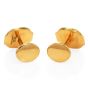  Patek Philippe Vintage Nautilus 18k Gold Balck-Gray Cufflinks 