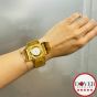 Vintage Diamond Gold  Engraved Bracelet Bracelet Omega Watch
