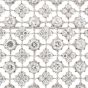 Vintage Diamond Window of Snowflakes Platinum Brooch