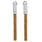 Yuri Ichihashi 3.25ct Diamond 18K Yellow Gold Platinum Woven Tassel Earrings