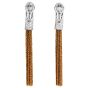 Yuri Ichihashi 3.25ct Diamond 18K Yellow Gold Platinum Woven Tassel Earrings