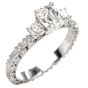 Tacori GIA Diamond Eternity Band Platinum Designer Engagement Ring 
