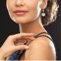 Vintage 9.43 Carat Round Diamond 18k Gold Dangling Earrings|Dover Jewelry|