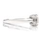 dover jewelry GIA 1.14 Emerald-Cut Diamond I-VS1 Solitaire Engagement Gold Ring