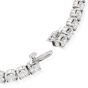 Classic 8.74cts Diamond 18K White Gold Tennis Line Bracelet