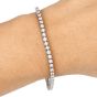 Natural 3.00ct Round Diamond 14K Gold Tennis Bracelet-Dover Jewelry