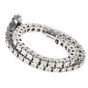 Classic Sparkle 5.10ct Round Cut Diamond White Gold Tennis Bracelet 