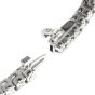 Classic Sparkle 5.10ct Round Cut Diamond White Gold Tennis Bracelet 
