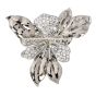 Cartier Paris Vintage 12.00ct Diamond Platinum Moveable Flower Pin