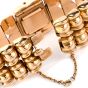 Vintage Patek Philipe 18K Gold Retro Covered Watch Bracelet