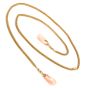 Vintage Coral 18K Gold Convertible Drop Necklace Earring Jackets