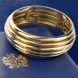 Piaget Possession 18K Yellow Gold Spinning Bangle Bracelet