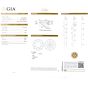GIA 1.72ct Round Diamond 18K Gold 3 Stone Halo Engagement Ring