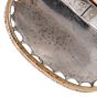 Mario Buccellati Coral Rose Silver 18K Wide Cuff Bracelet