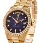Rolex Day-Date President DAY DATE Diamond RARE Dial and Bezel Gents Watch ref 18048