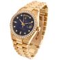 Rolex Day-Date President DAY DATE Diamond RARE Dial and Bezel Gents Watch ref 18048