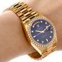 Rolex Day-Date President DAY DATE Diamond RARE Dial and Bezel Gents Watch ref 18048