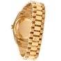 Rolex President Brown Diamond Dial Gold Watch Ref 18038