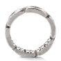 CARTIER  Diamond 18K Maillon Panthère Open Link Unisex Band Ring
