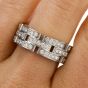 CARTIER  Diamond 18K Maillon Panthère Open Link Unisex Band Ring
