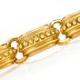 Vintage Authentic Marlene Stowe 18K Gold Nautical Link Bracelet