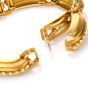 Vintage Authentic Marlene Stowe 18K Gold Nautical Link Bracelet