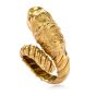 Antique Greek Zolotas 22K Bypass RIng