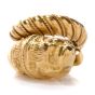 Antique Greek Zolotas 22K Bypass RIng
