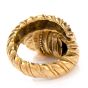 Antique Greek Zolotas 22K Bypass RIng