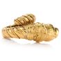 Antique Greek Zolotas 22K Bypass RIng