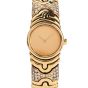 Bvlgari Parentesi  Diamond 18K Gold Cuff Bangle Ladies Watch