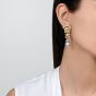 Buccellati Vintage Diamond Pearl 18K Gold Drop Earrings-Dover Jewelry