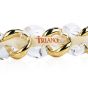 Seaman Schepps Rock Crystal 18K Gold Large Link Bracelet-Dover Jewelry