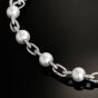 Estate 22.00 carats Diamond Southsea Pearl 18K Gold  Link Necklace