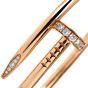 Cartier Juste Un Clou Diamond 18K Gold Nail Bangle Bracelet-Dover Jewelry