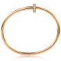 Cartier Juste Un Clou Diamond 18K Gold Nail Bangle Bracelet-Dover Jewelry