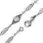 Antique Art Deco Diamond Emerald Platinum Bow Brooch Pendant Necklace 