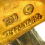 Tiffany & Co. Angela Cummings Mother of Pearl 18K Yellow Gold Vintage Allure Bangle Bracelet