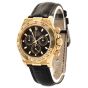 Rolex Daytona Cosmograph Ref 116518 18K Yellow Gold 40 mm Leather Men Watch