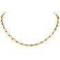 Vintage Cartier Agrafe 18K Yellow Gold Link Chain Necklace